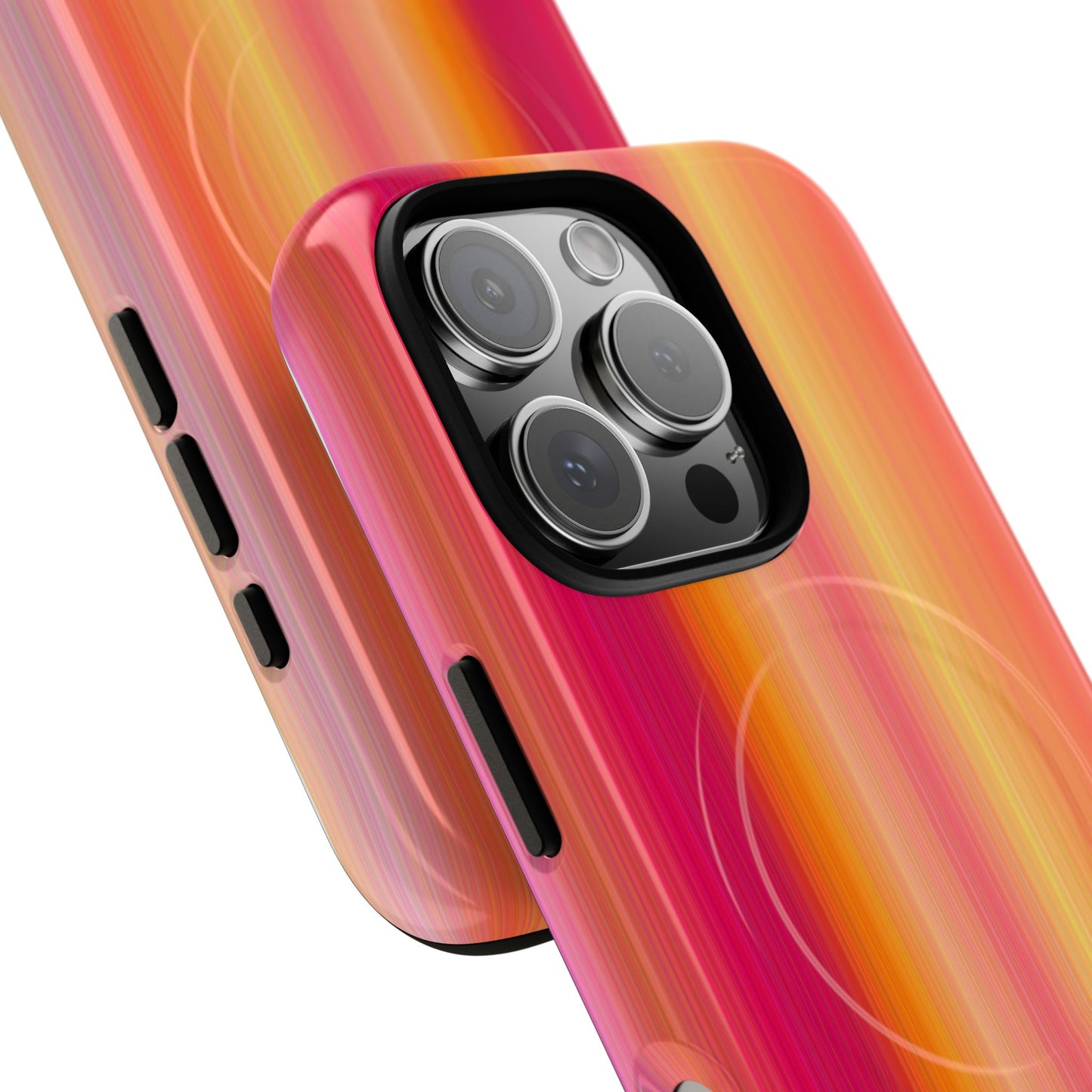 Amber Glow Ombre Stripe MagSafe Case