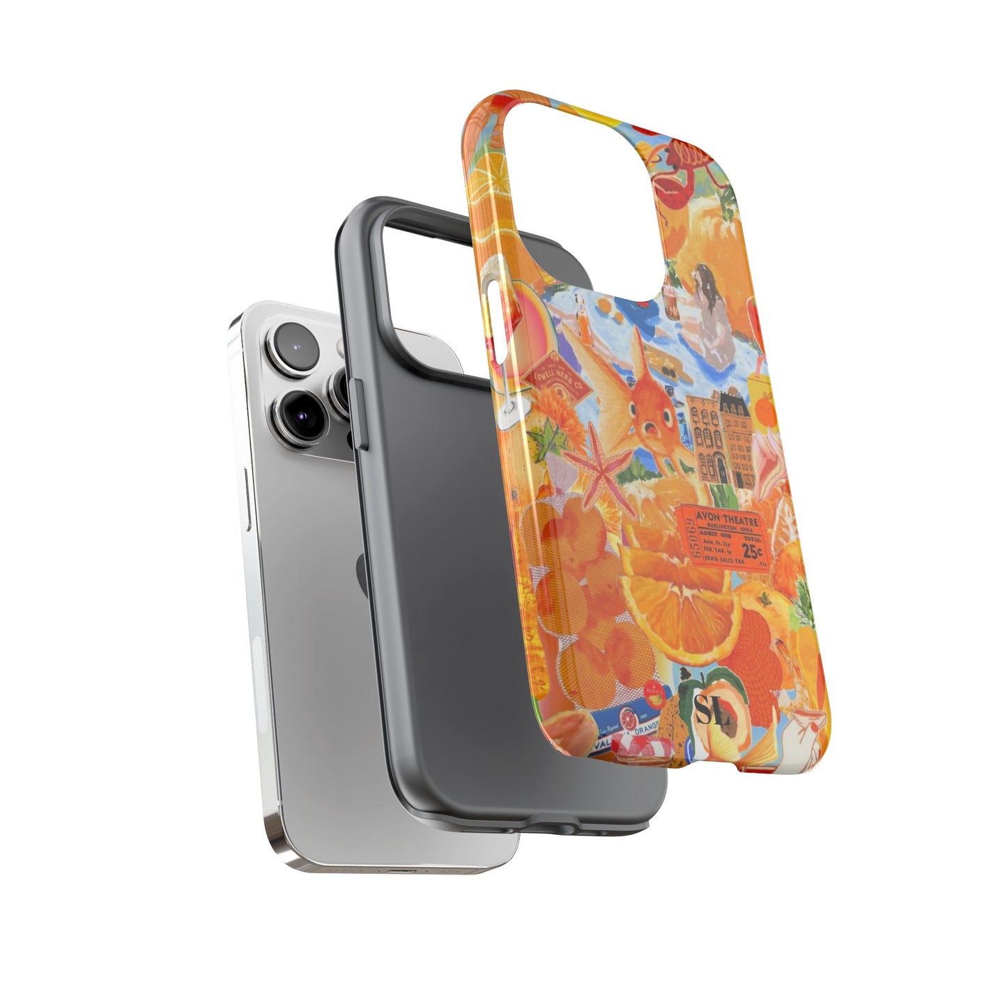 Orange Goldfish iPhone Case