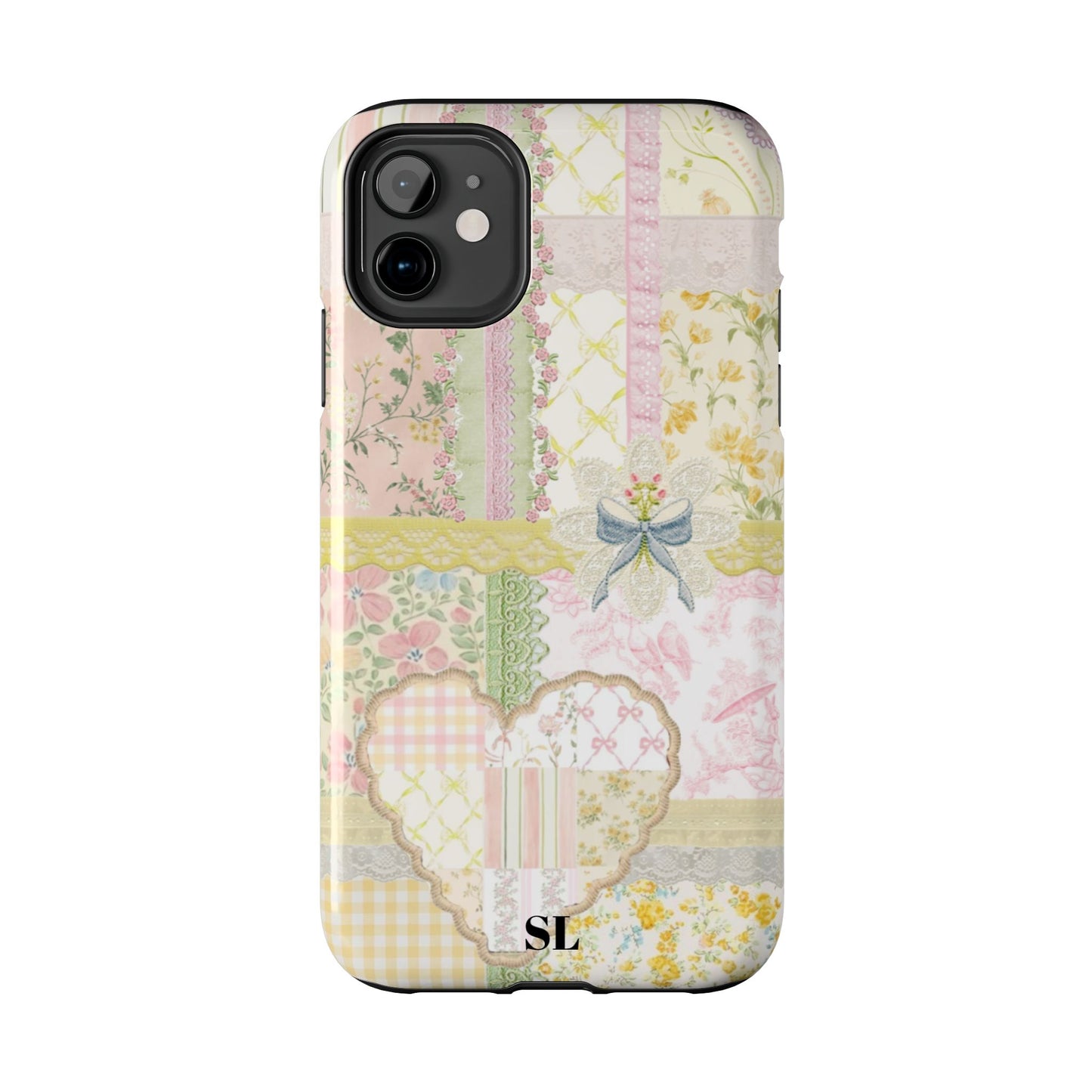 Garden Quilt Patchwork iPhone Case