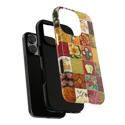 Orchard Mosaic Tiles iPhone Case
