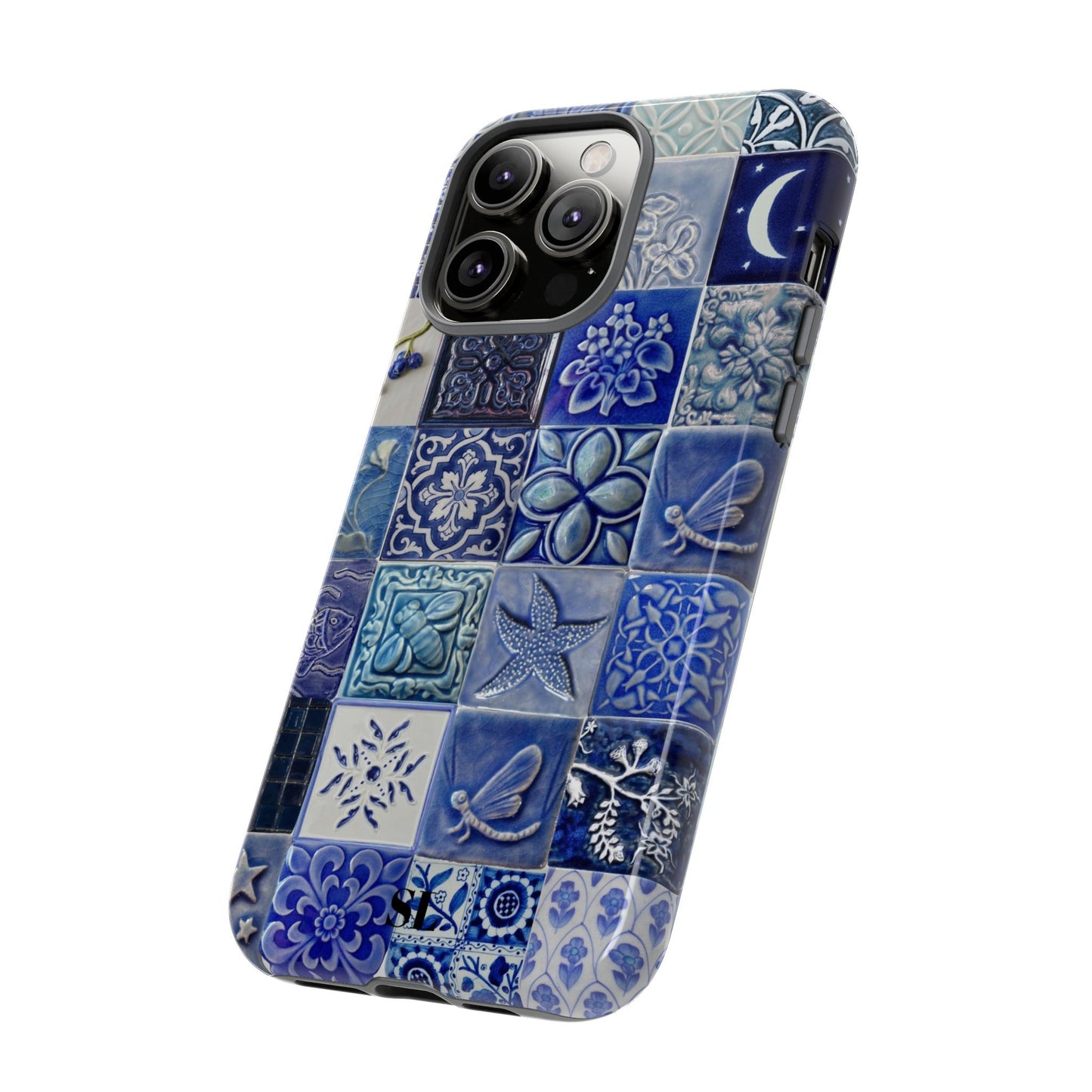 Midnight Mosaic Tiles iPhone Case