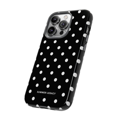 Ebony Polka Dot iPhone Case