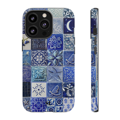 Midnight Mosaic Tiles iPhone Case