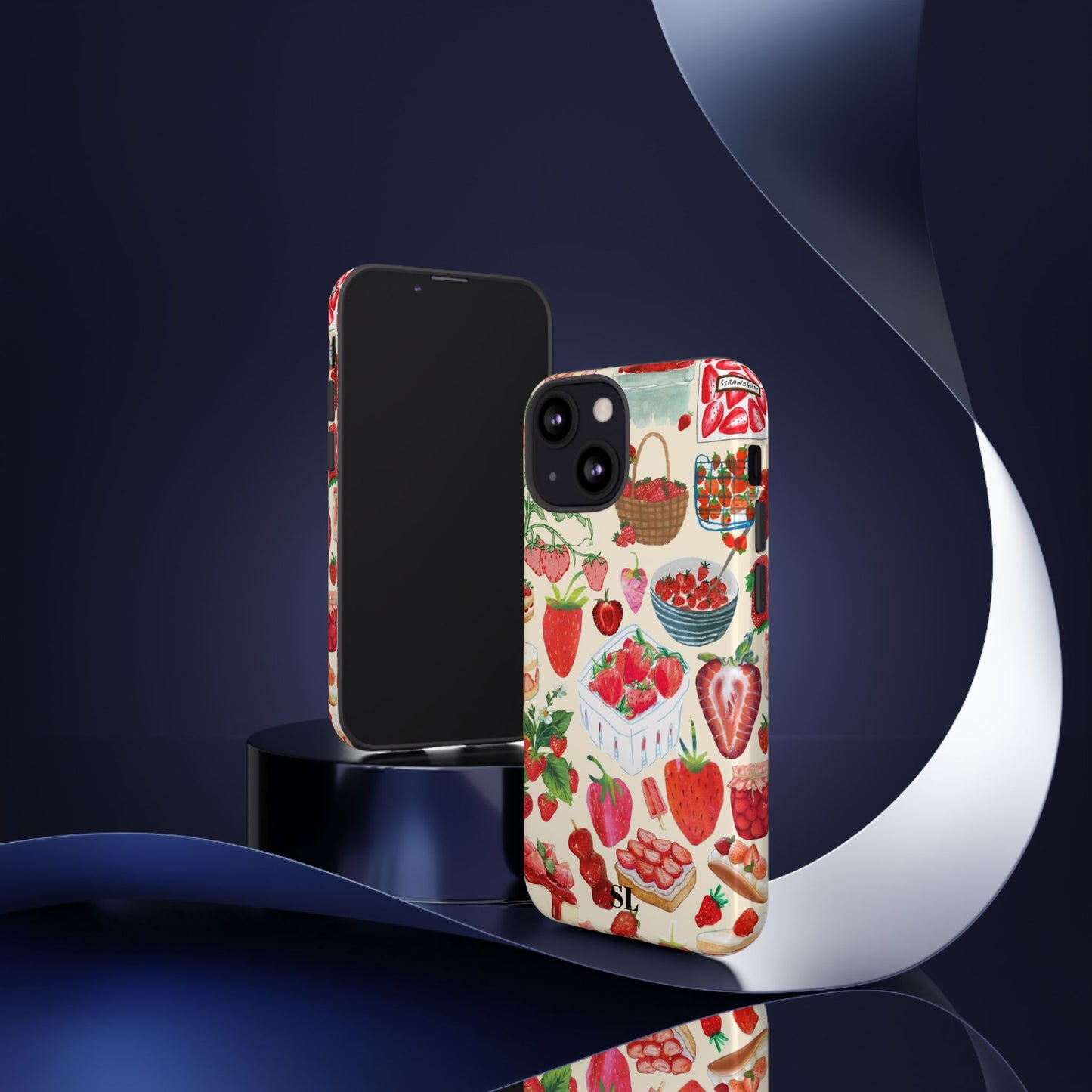 Strawberry Collage iPhone Case