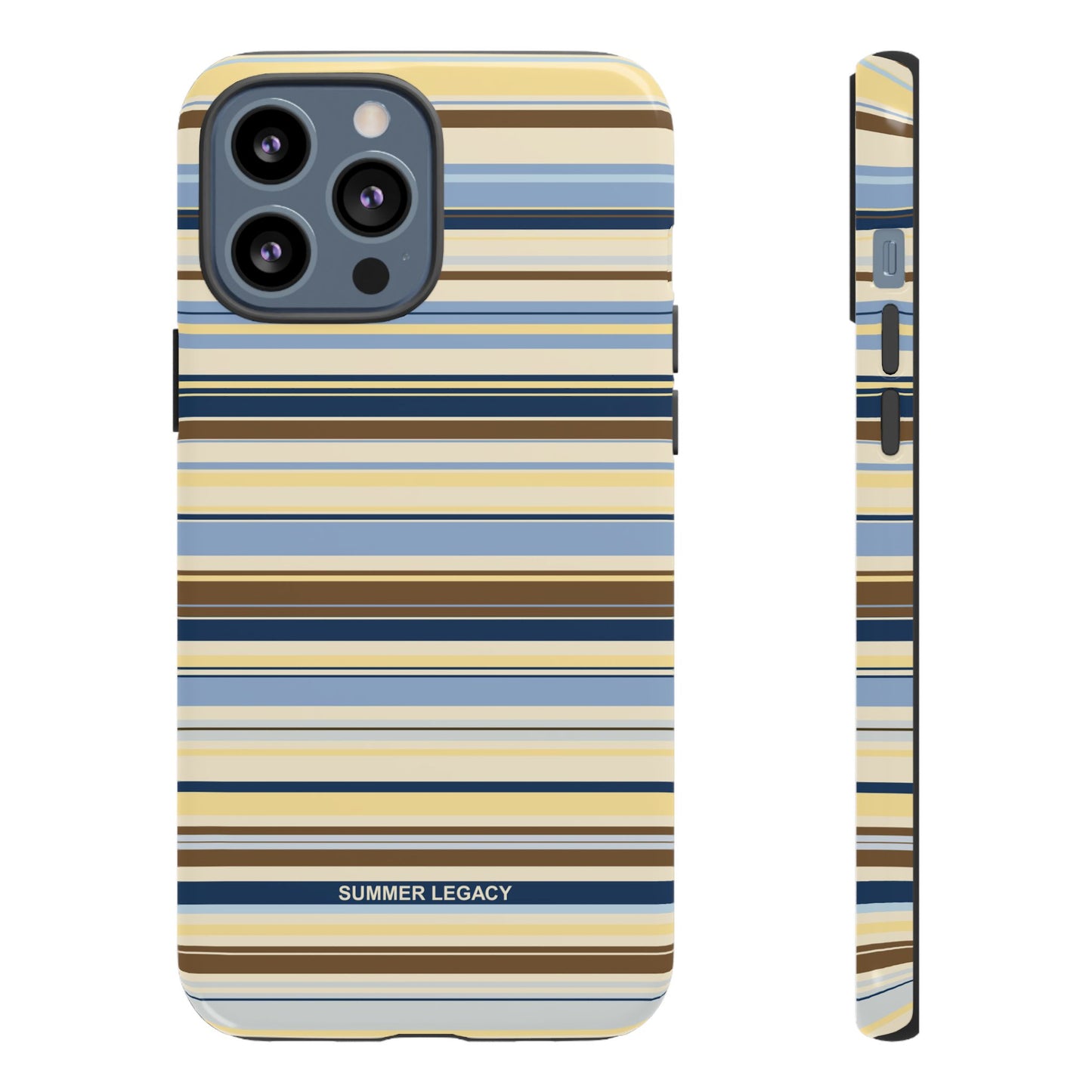 Coconut Multi-stripe iPhone Case