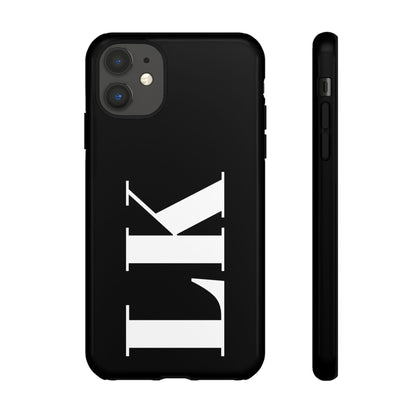 Ebony Custom Initial iPhone Case