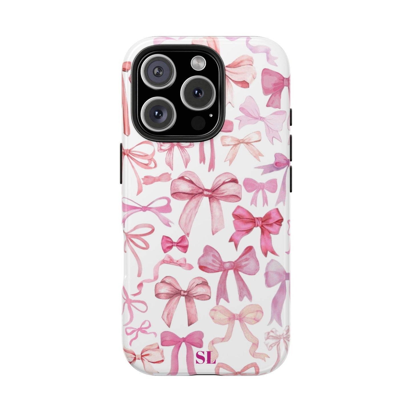 Pink Bows iPhone Case