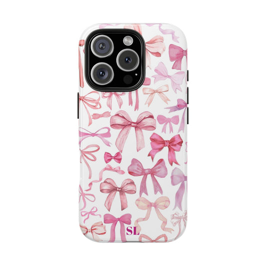 Pink Bows iPhone 16 Case