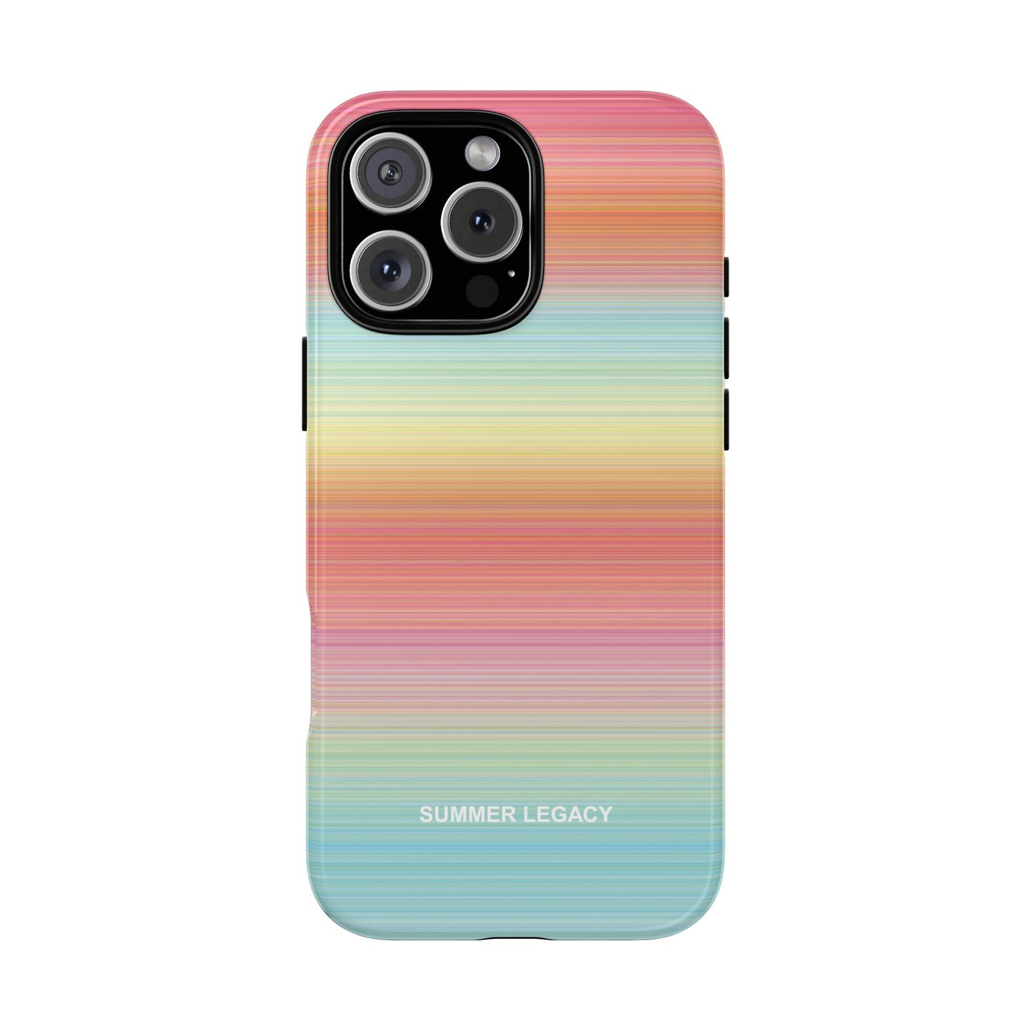 Sunrise Ombre Stripe iPhone Case