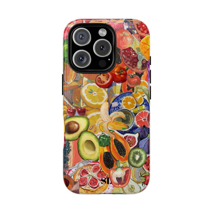 Fruits and Veggies iPhone Case