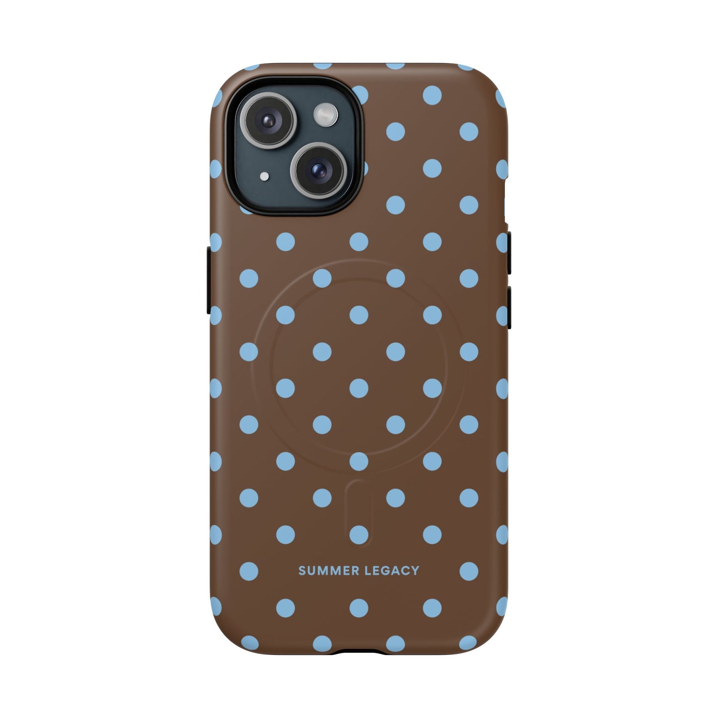 Mocha Polka Dot MagSafe Case