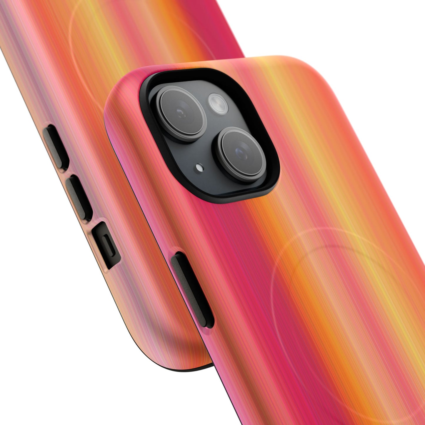 Amber Glow Ombre Stripe MagSafe Case