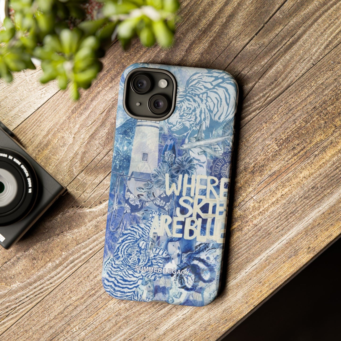 Blue Horizon iPhone Case