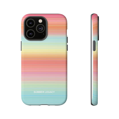 Sunrise Ombre Stripe iPhone Case