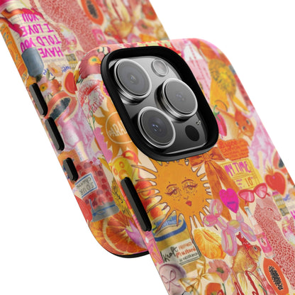 Sunset Aura iPhone Case