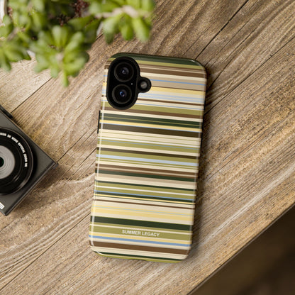 Palm Multi-stripe iPhone Case