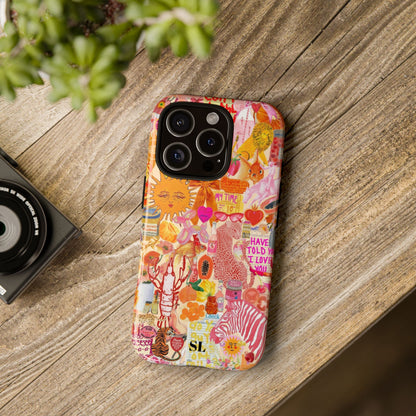 Sunset Aura iPhone Case