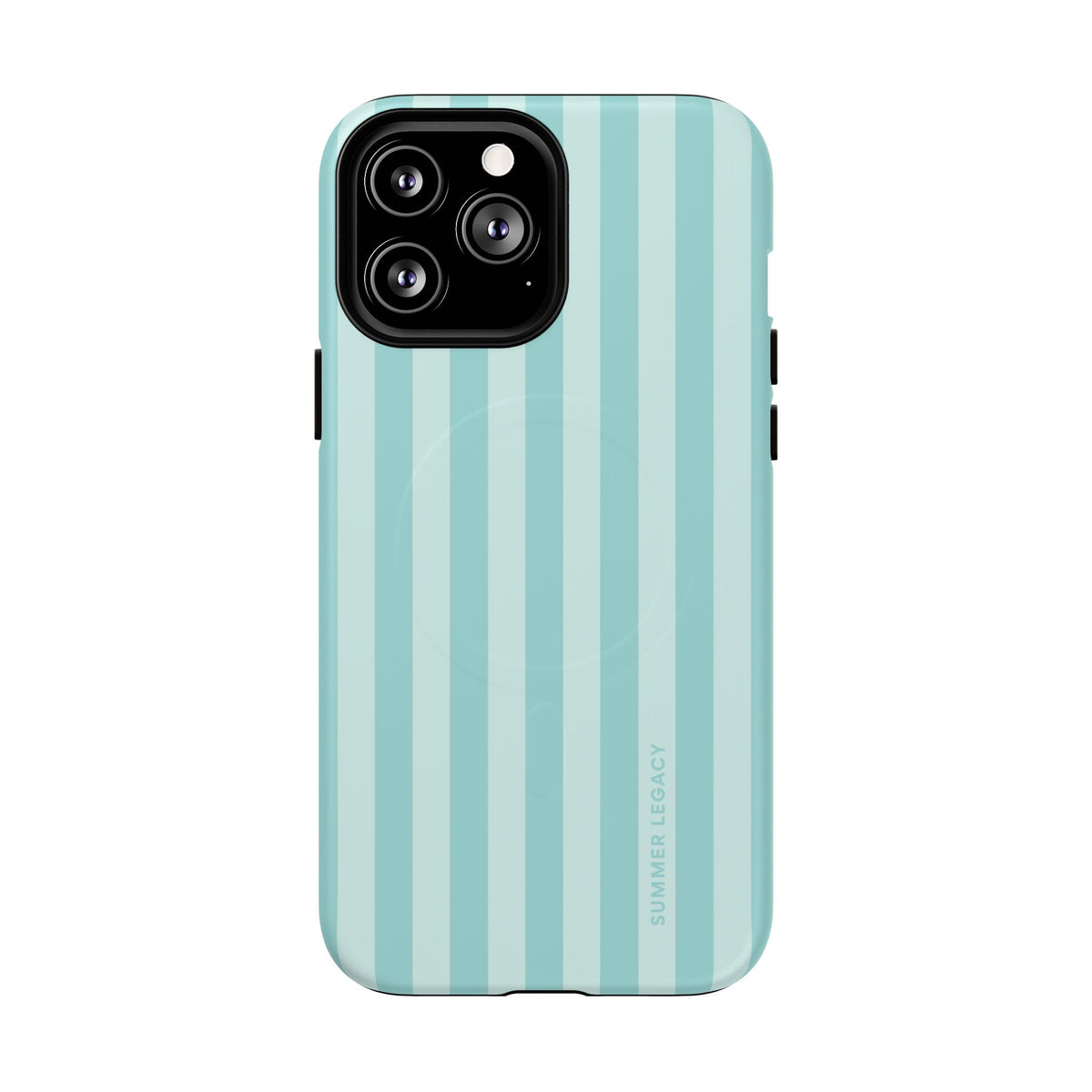 Teal Stripe MagSafe Case
