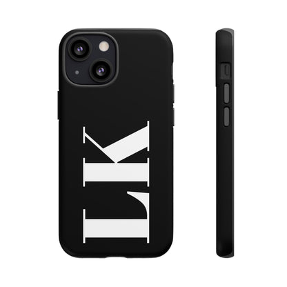 Ebony Custom Initial iPhone Case