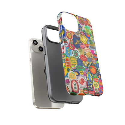 Fruit Stickers iPhone Case