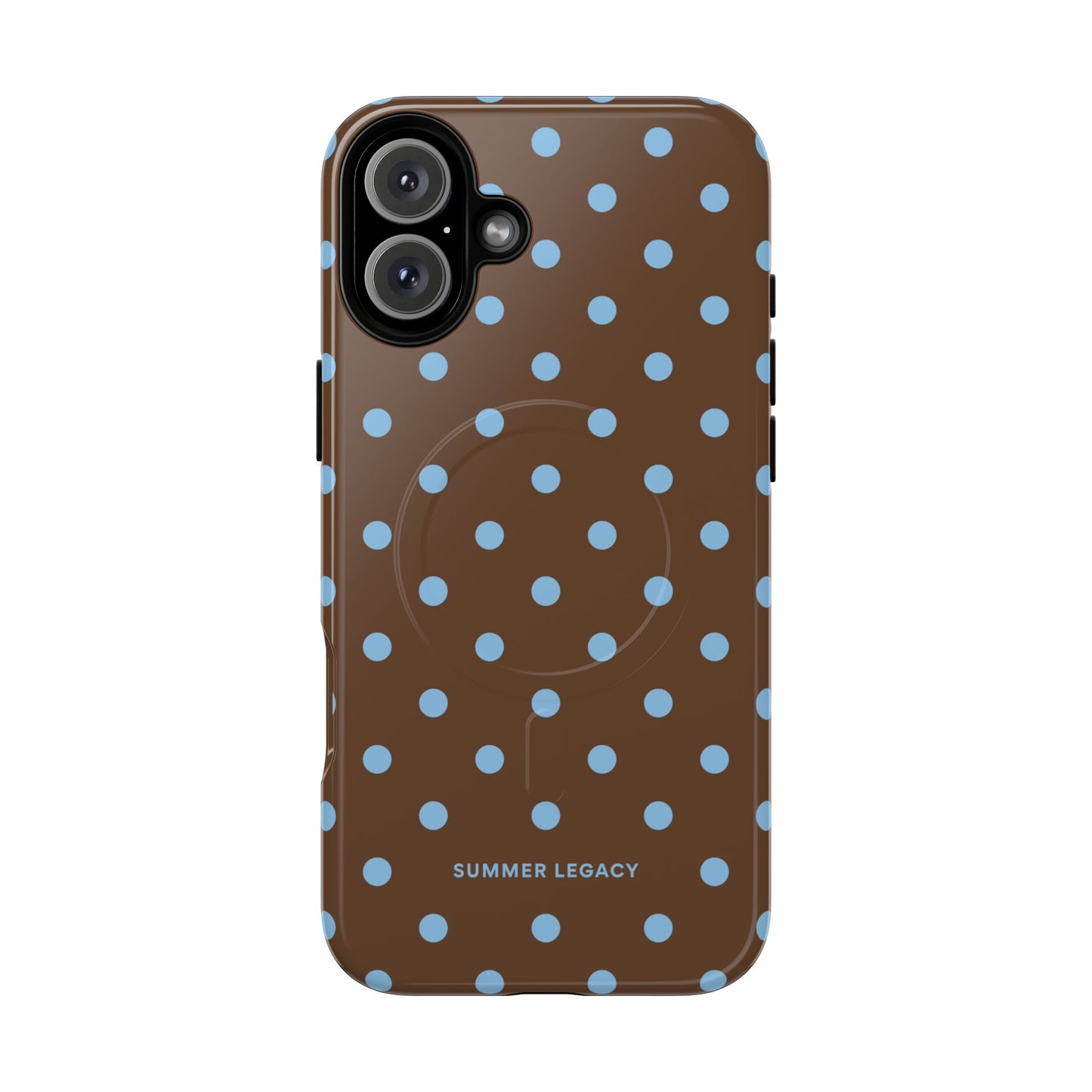 Mocha Polka Dot MagSafe Case