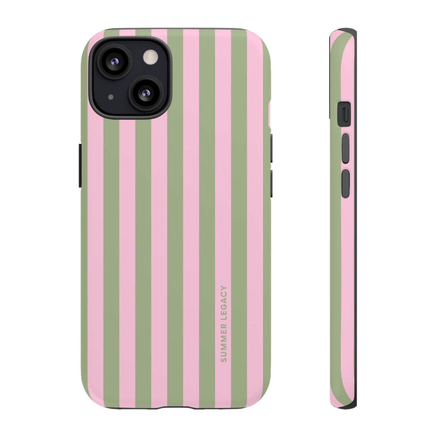 Guava Stripe iPhone Case