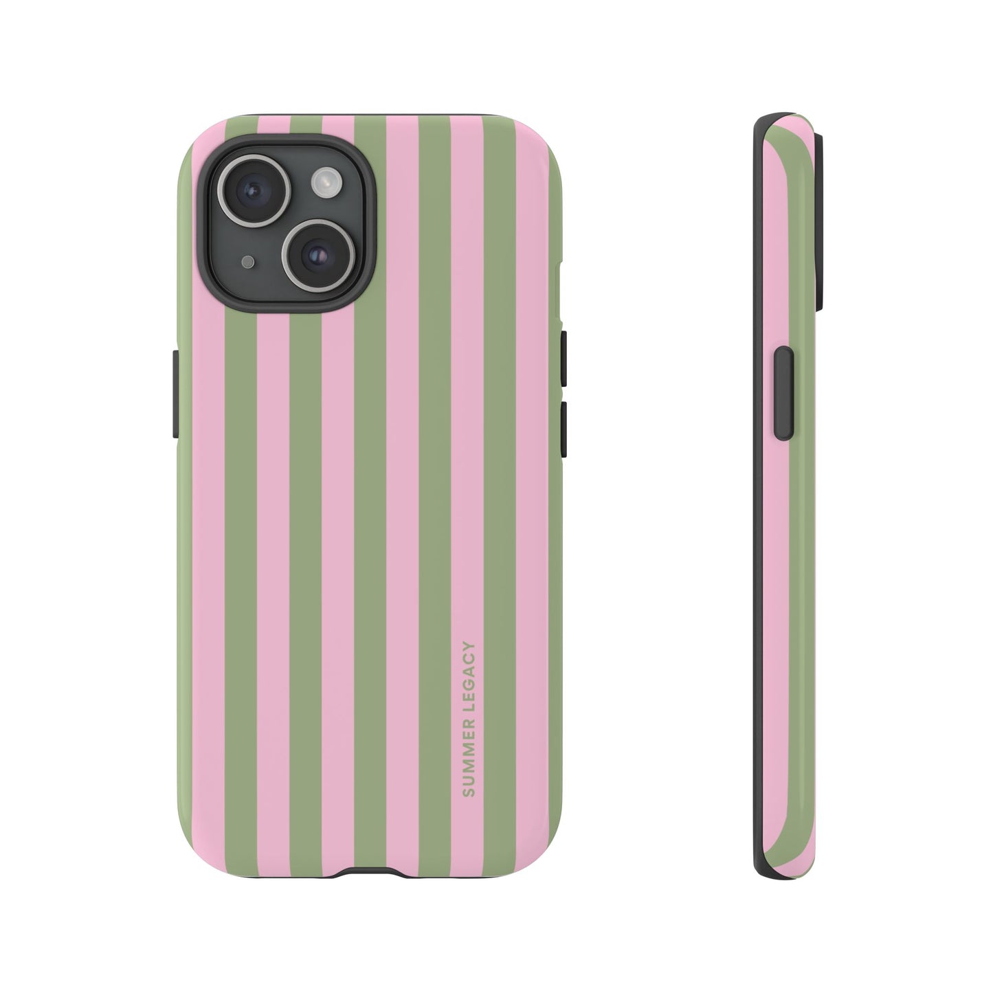 Guava Stripe iPhone Case