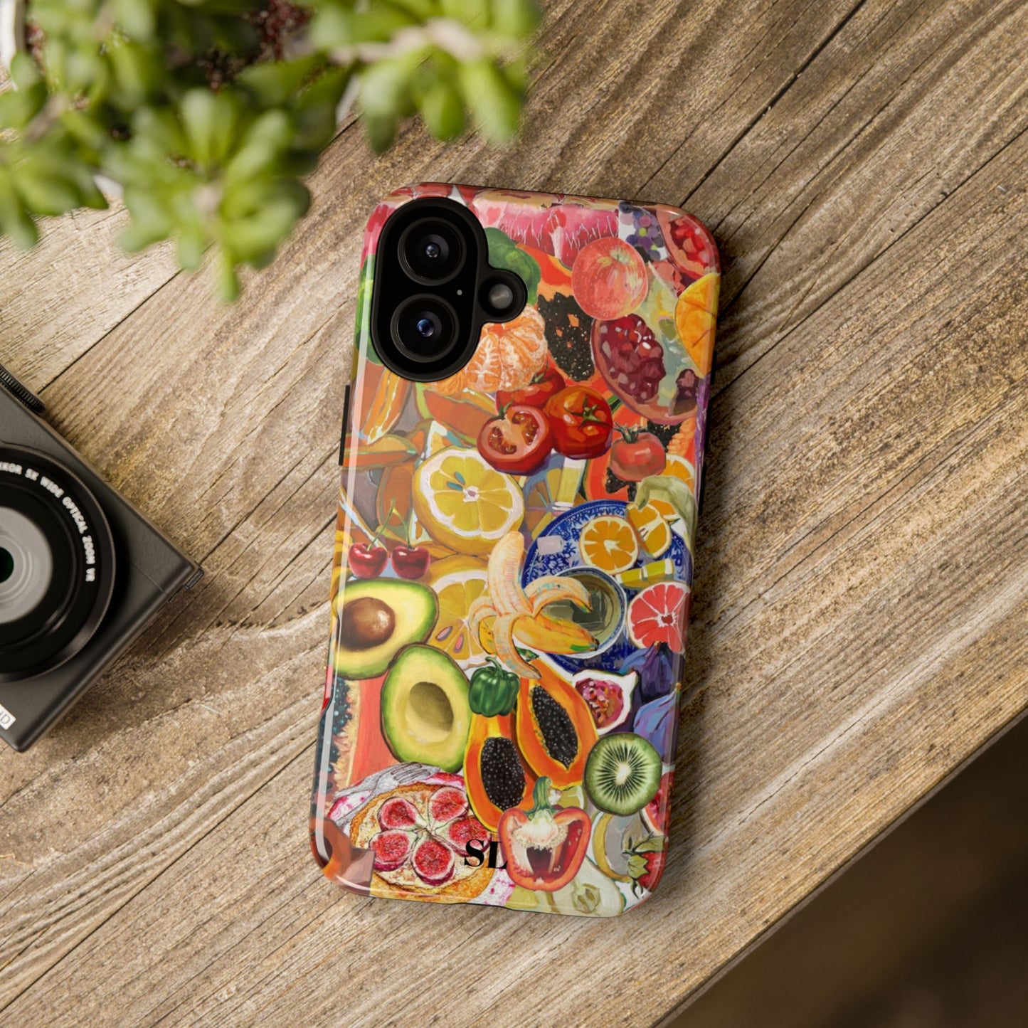 Fruits and Veggies iPhone Case