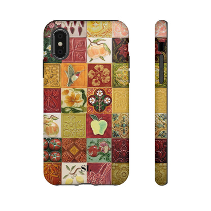 Orchard Mosaic Tiles iPhone Case