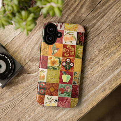 Orchard Mosaic Tiles iPhone Case