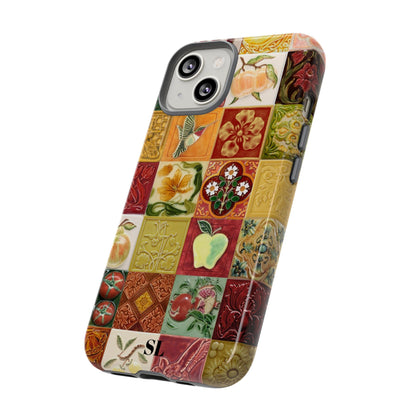 Orchard Mosaic Tiles iPhone Case