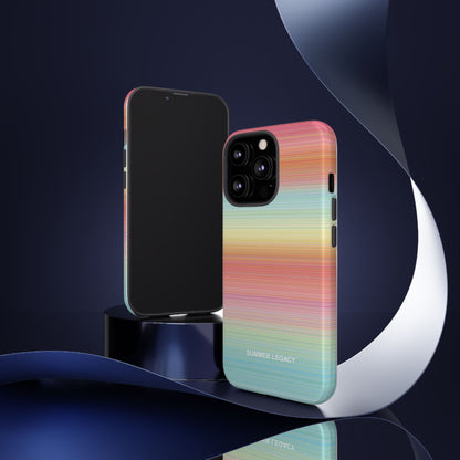Sunrise Ombre Stripe iPhone Case