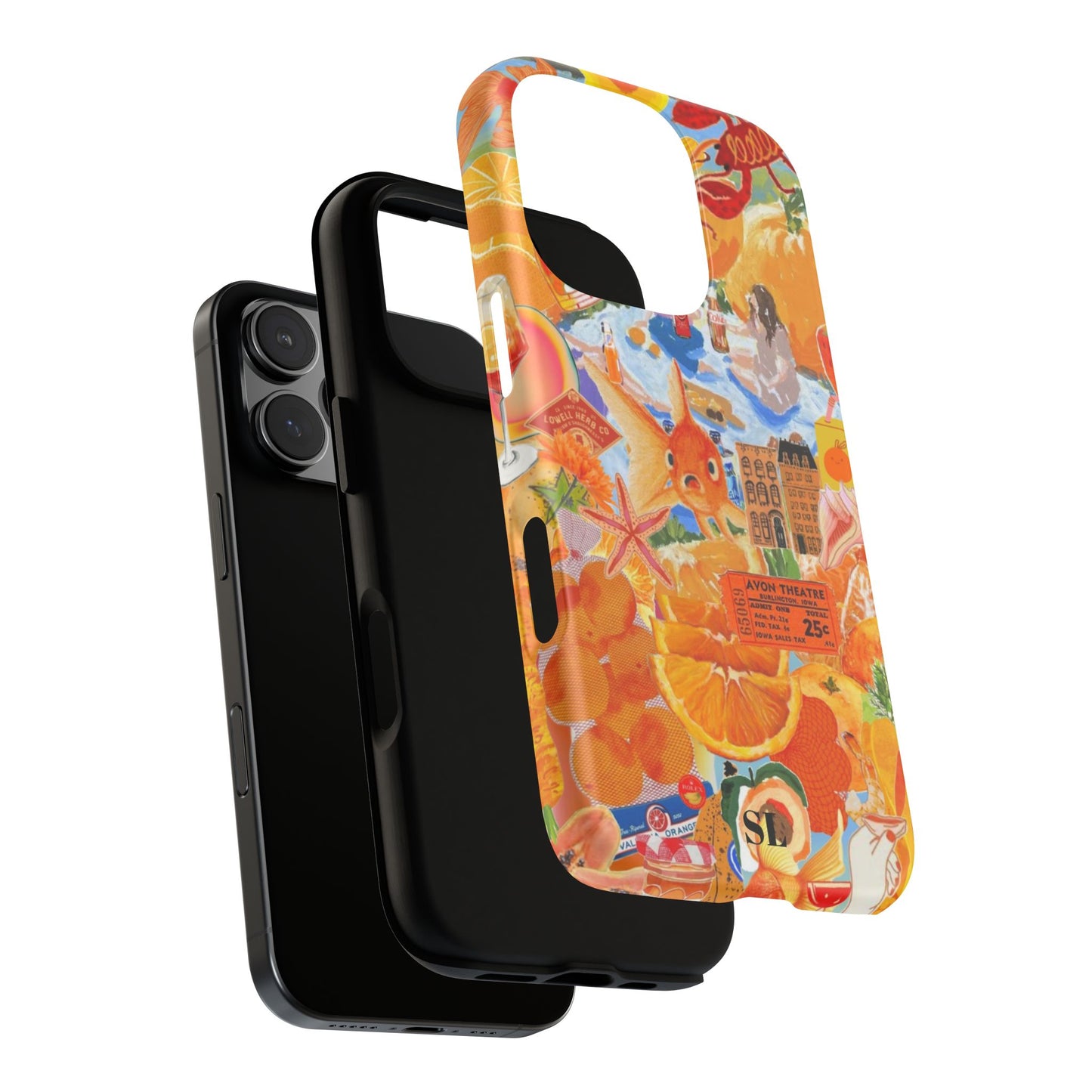 Orange Goldfish iPhone Case