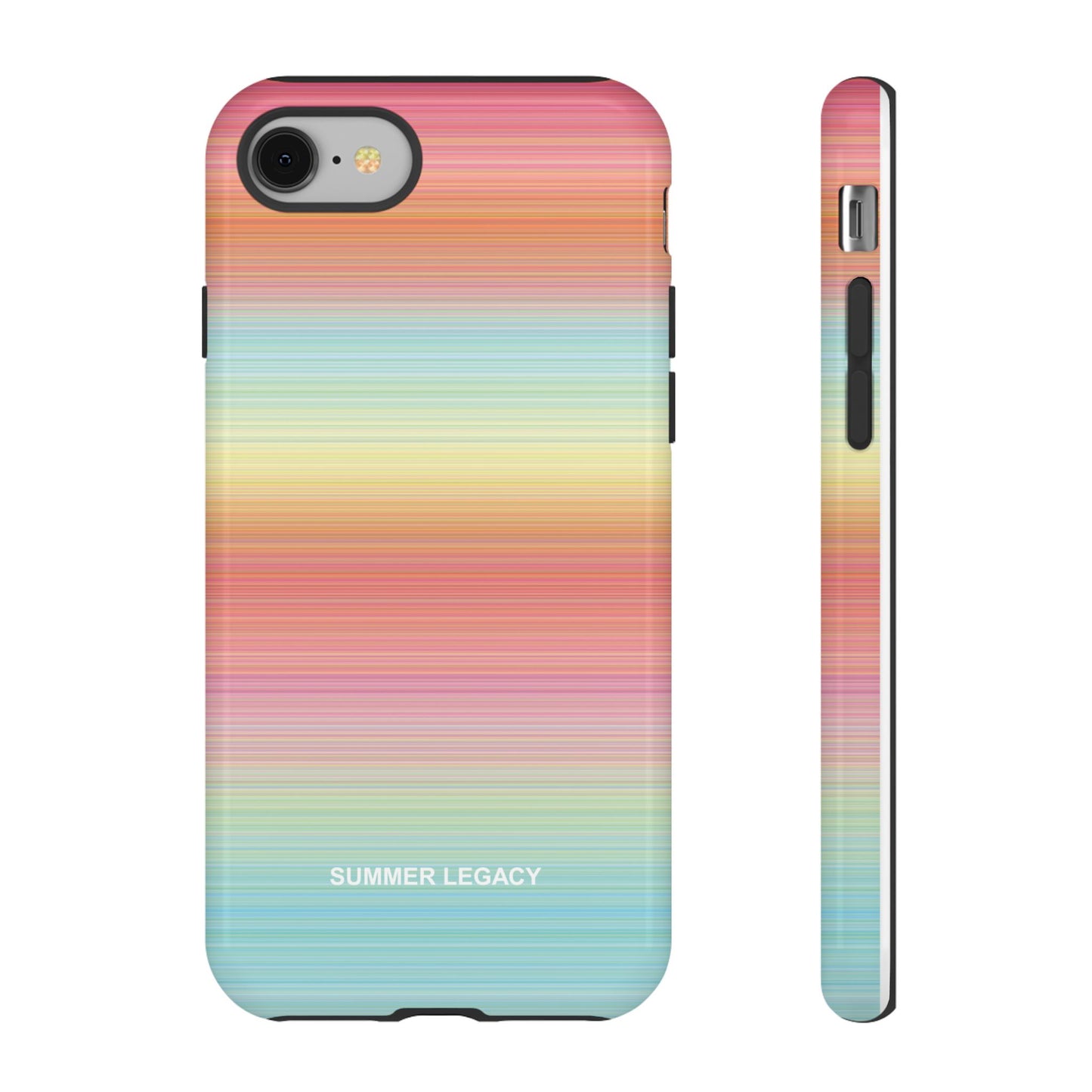 Sunrise Ombre Stripe iPhone Case