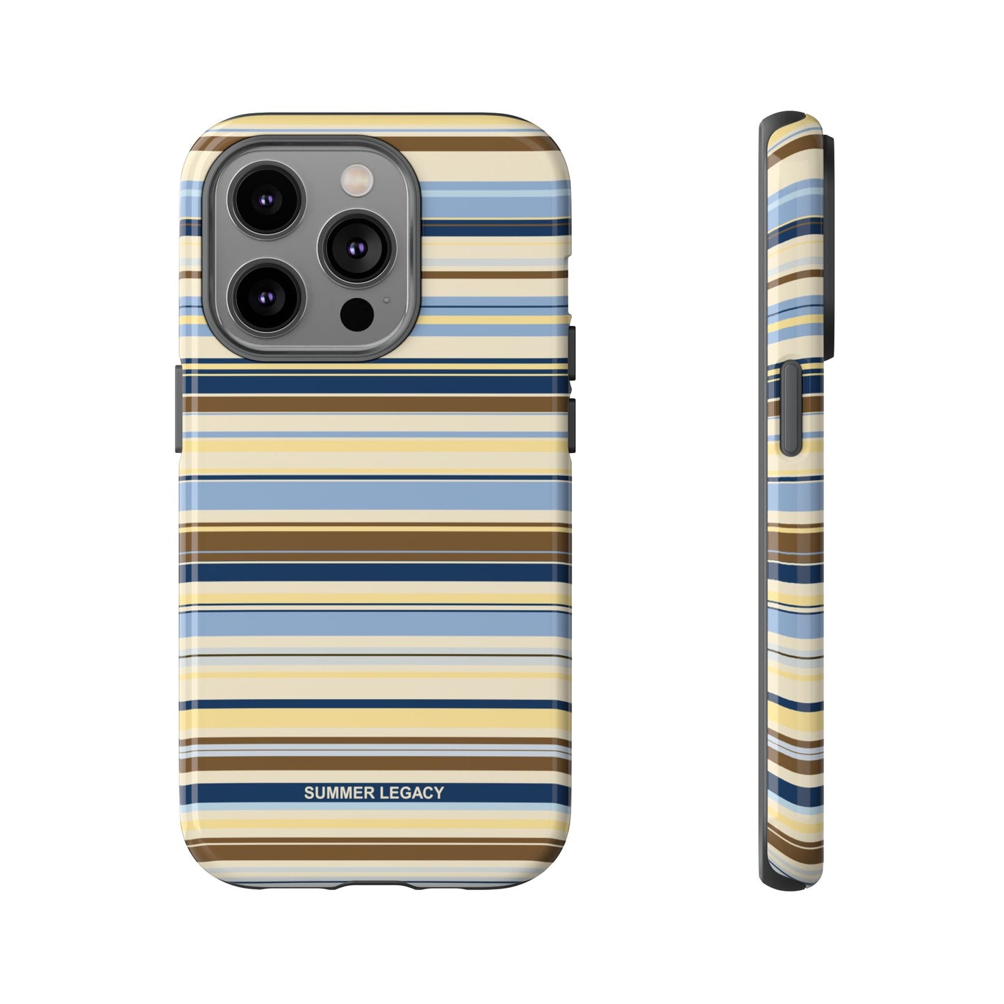 Coconut Multi-stripe iPhone Case