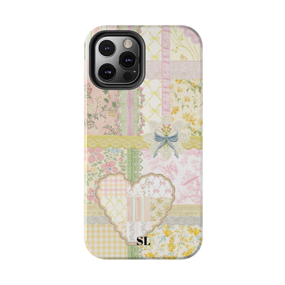 Garden Quilt Patchwork iPhone Case