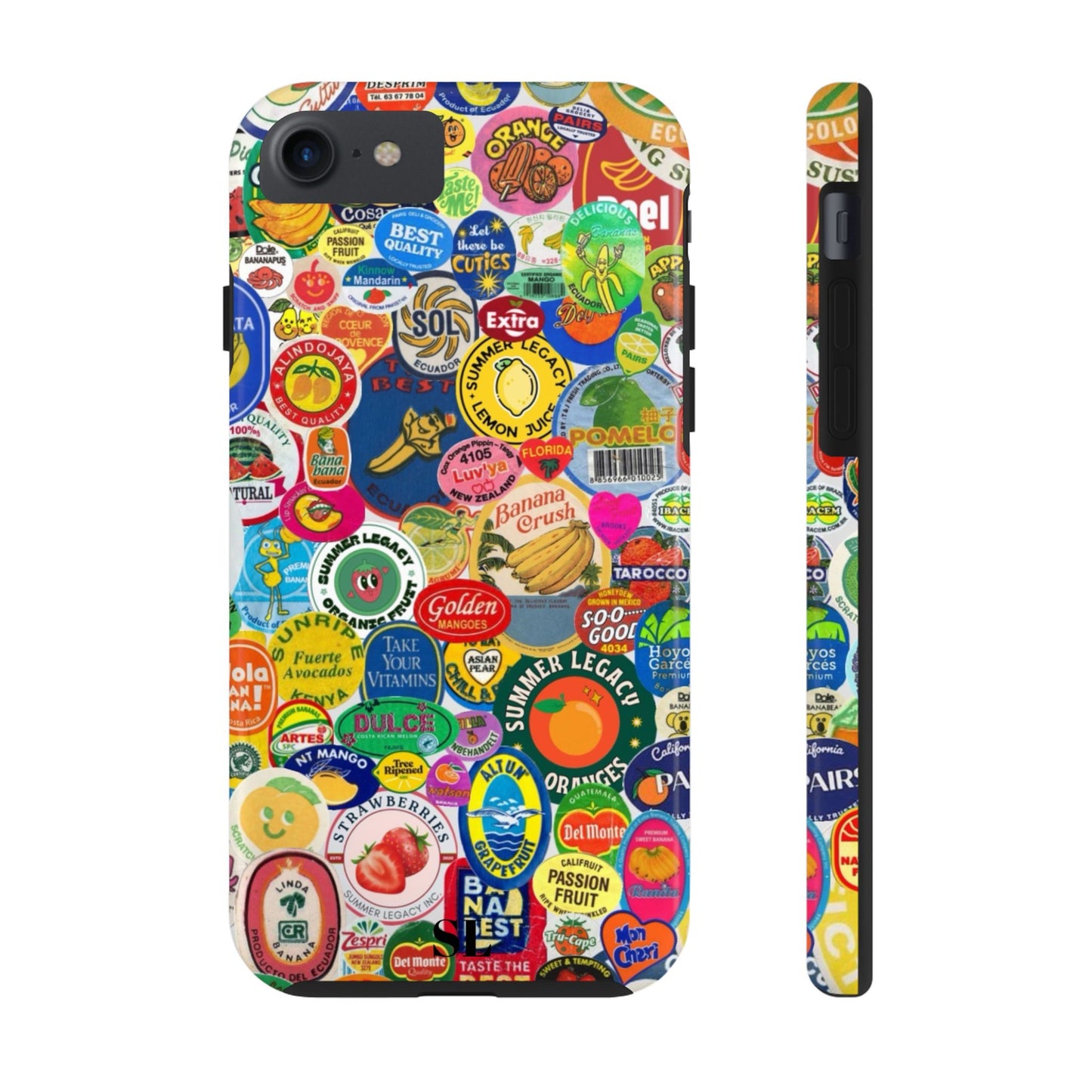 Fruit Sticker iPhone Case