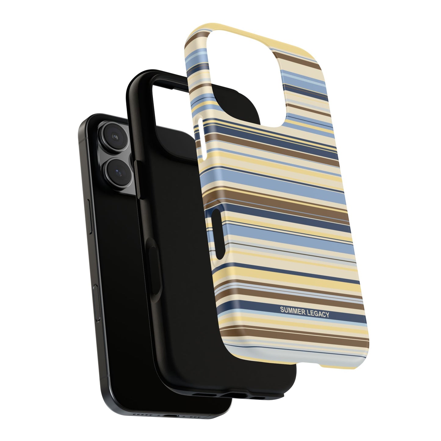 Coconut Multi-stripe iPhone Case