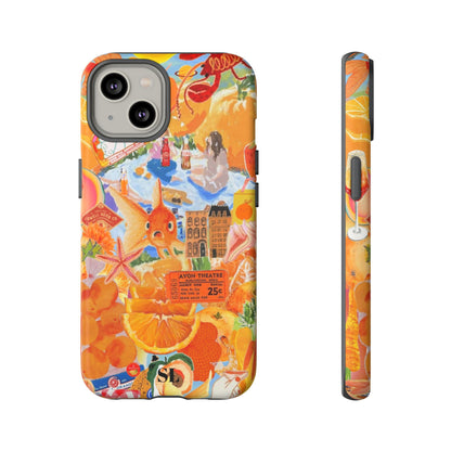 Orange Goldfish iPhone Case