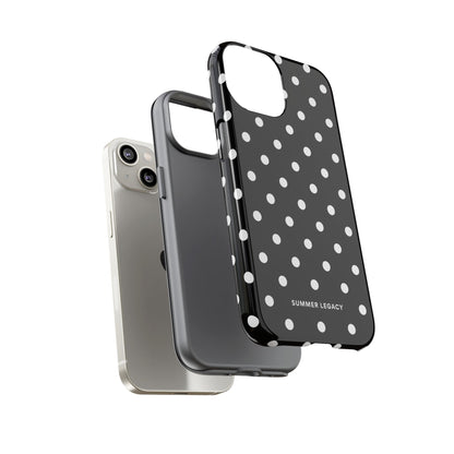 Ebony Polka Dot iPhone Case