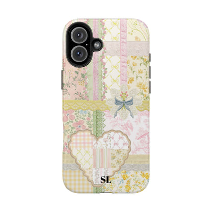 Garden Quilt Patchwork iPhone Case