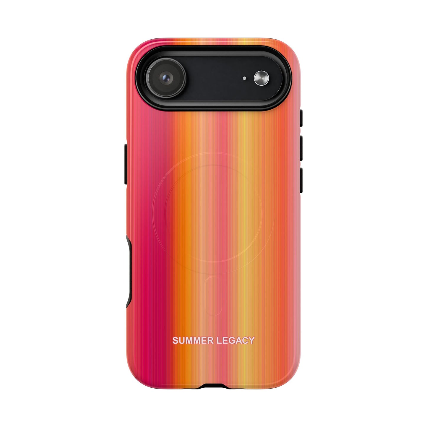 Amber Glow Ombre Stripe MagSafe Case