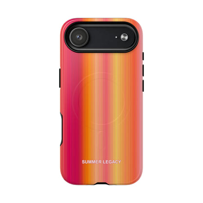 Amber Glow Ombre Stripe MagSafe Case