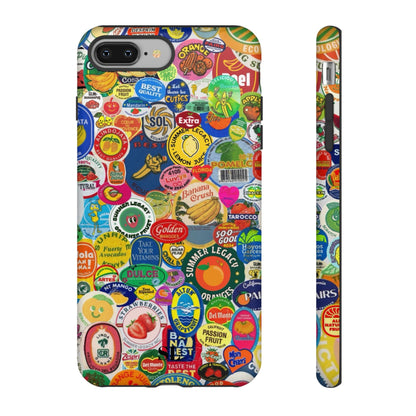 Fruit Stickers iPhone Case