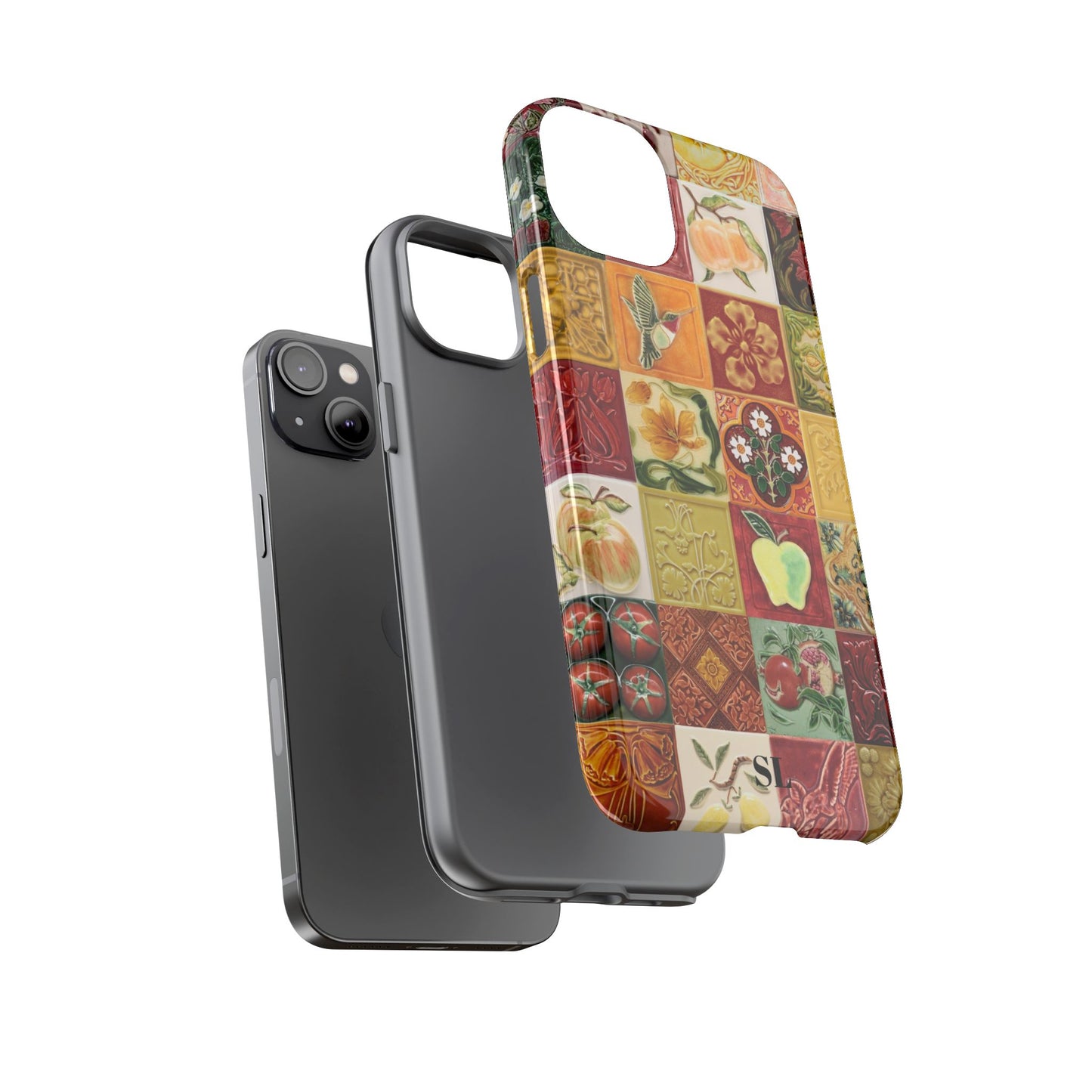 Orchard Mosaic Tiles iPhone Case