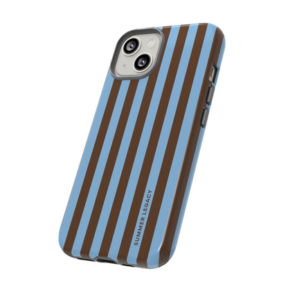 Mocha Stripe iPhone Case