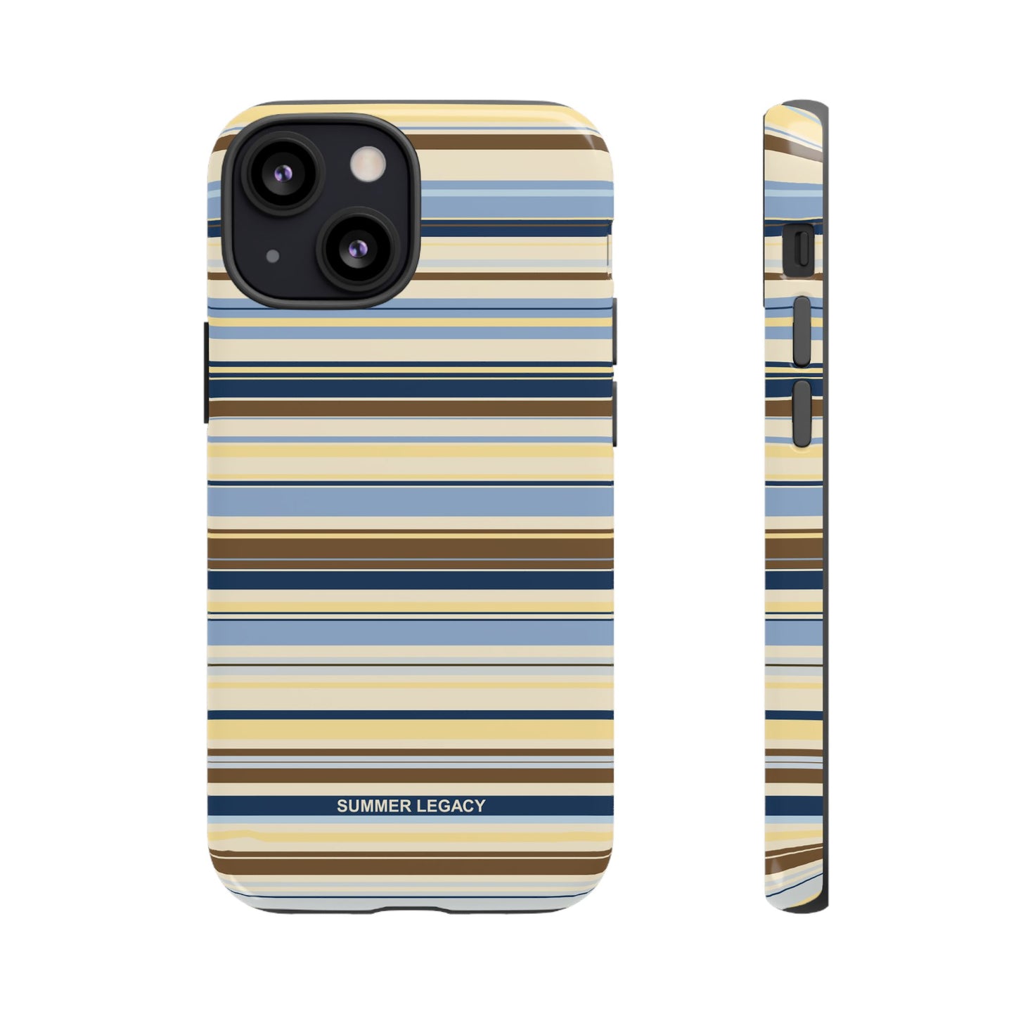 Coconut Multi-stripe iPhone Case
