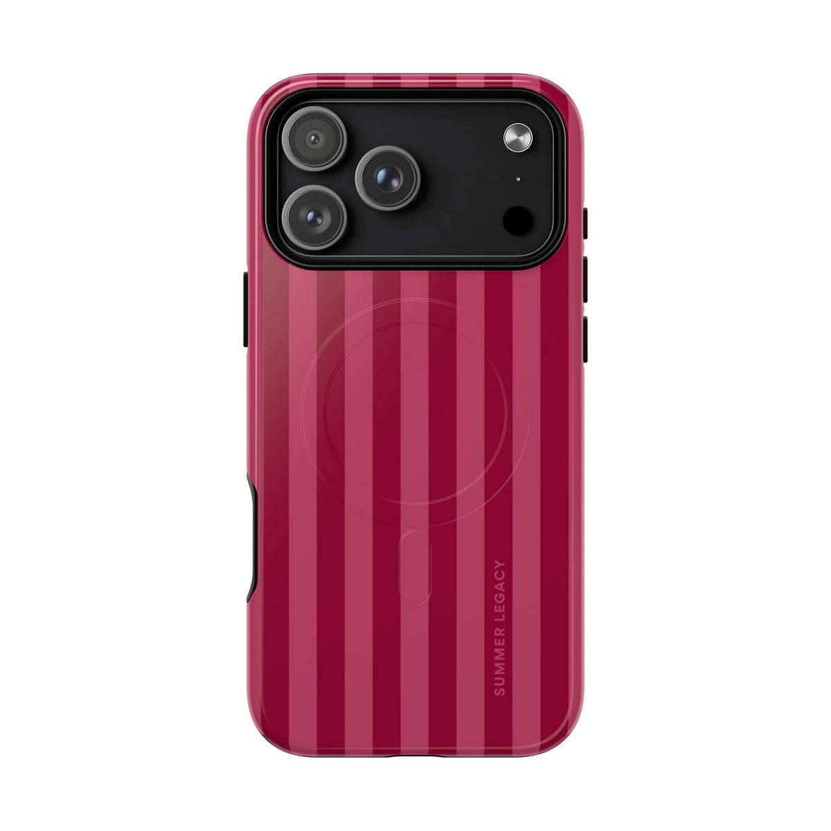 Berry Stripe MagSafe Case