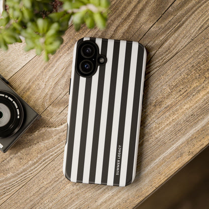 Ebony Stripe iPhone Case