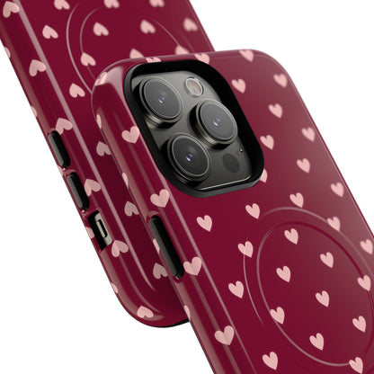 Berry Hearts MagSafe Case